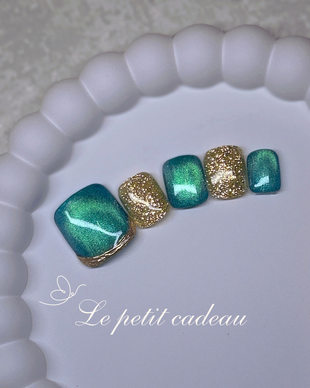 𓊆𝑓𝑜𝑜𝑡𓊇 𝐿𝑖𝑔ℎ𝑡 𝐶𝑜𝑣𝑟𝑠𝑒 親指のみデザイン ※2回目以降の方の画像